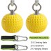 ZNCMRR Climbing Pull Up Power Ball Hold Grips with Straps Non-Slip Hand Grips Strength Trainer Exerciser for Bouldering Pull-up Kettlebells Fitness Workout - BSCV0882X