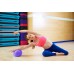8 inch Exercise Ball Small Exercise Ball Mini Yoga Ball Pilates Ball 8 in with Needle Pump Core Ball Barre Workout Anti Burst 8” Ball for Stability Physical Therapy Fitness - B2AZX4CPY