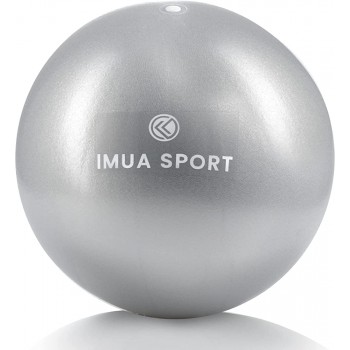Barre Ball by Imua Sport 9-inch Small Exercise Ball for Barre Yoga Pilates and More Workout Guide Included - BD50AC0C9