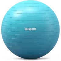 GalSports Exercise Ball 45cm-75cm Yoga Ball Chair with Quick Pump Stability Fitness Ball for Core Strength Training & Physical Therapy - BTJV16DOP
