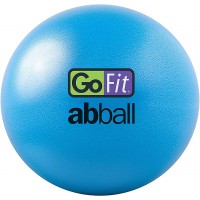 GoFit 20cm Core Ab Ball with Inflation Tube and Training DVD,Blue - BMI6JDX8E