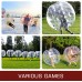 Happybuy Bumper Bubble Soccer Ball,5 FT 1.5 m Dia Inflatable Bumper Ball Inflatable Body Zorb Ball for Kids Adults Blow It Up in 5 Min for Backyard Park Beach Playing Center - BRCUXBR0V