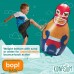 Kidnasium Bop Bag Inflatable Punching Bag for Kids Free Standing Bounce Back Toy for Play Kicking Boxing & Fun for Children Boys Girls Base Fills with Sand or Water Wrestler or Unicorn - B6J8LLHFB