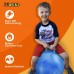 WALIKI Hopper Ball for Kids 3-6 | Hippity Hop | Jumping Hopping Ball | Sit & Bounce Ball | Blue 18” - BI4PY2WR2