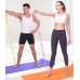 7 Ring Stretch Resistance Exercise Band Miracl Miles Band Yoga Stretching Arm Shoulders Foot Leg Butt Fitness Home Gym Physical Therapy Band - BRMYFOKU5