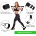 Artoflifer Exercise Resistance Band Yoga Pilates Bar Kit Portable Pilates Stick Muscle Toning Bar Home Gym Pilates with Foot Loop Total Body Workout - BJU2UG567