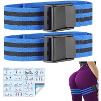 Blood Flow Restriction Bands for Women Glutes & Hip Building Occlusion Training Bands BFR Bundle Booty Bands Best Fabric Resistance Bands for Exercising Your Butt Squat Thigh Fitness - B456XSQOZ