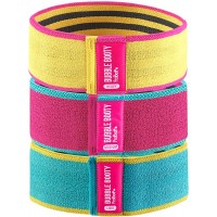 Booty Bands for Women Fabric Resistance Bands for Women Butt and Legs Workout Bands Leg Bands for Working Out Squat Bands Exercise Bands Glute Bands Non Slip Squat Bands - BJED5F5C2