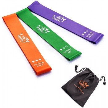 Fit Simplify Pro Series Resistance Loop Exercise Bands Set of 3 - BB6P3JIN3