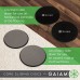 Gaiam Core Sliding Discs Dual Sided Workout Sliders for Carpet & Hardwood Floor Home Ab Pads Exercise Equipment Fitness Sliders for Women and Men - BOIT9RFFM