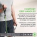 Gaiam Restore 3-in-1 Resistance Band Kit | Exercise Cord with Comfort-Grip Foam Handles & Easy-Adjust Clips for High Intensity Training - BK31TAR3F