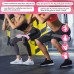 Julpymxs Resistance Bands Resistance Band Set ,Booty Bands,Resistance Bands for The Legs and Hips Suitable Workout Bands for Women and Men Exercise Bands Three Pack Black Gray Pink - B823NNRRN