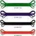 Pull Up Resistance Bands Set of 4 Pull Up Bands for Men and Women Assistance Band for Exercise for Resistance Training Powerlifting Home Fitness Gyms Mobility Home Fitness with Carrying Bag4pcs - B0CSOVA3E