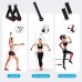 Resistance Bands Set Exercise Bands with Door Anchor Skipping Rope Wrist Wraps Carry Bag 8-Shape Band for Resistance Training Shape Body Home Workouts - BDB61TQMY