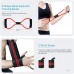 Resistance Bands Set Exercise Bands with Door Anchor Skipping Rope Wrist Wraps Carry Bag 8-Shape Band for Resistance Training Shape Body Home Workouts - BR7RFIFOU