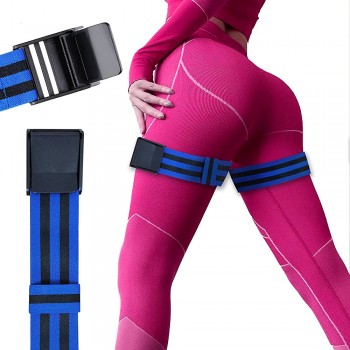 ROSYQUARZ Booty Bands Blood Flow Restriction Bands for Women Men Adjustable BFR Training Bands for Glutes & Hip Building Occlusion Resistance Bands for Exercising Butt Squat Thigh Arms 2 Pack - BRVPQYPJN