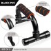 Push-Up Bars by Day 1 Fitness Set of 2 for Men and Women PVC with Extra Thick Foam Padded Grips Lightweight Ergonomic Push-Up Handles for Floor to Strengthen Arms Core Back Home Gym - BHLYPP0HC