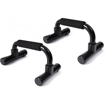 TDAQEZ Push-Up Bars with Cushioned Foam Grips and Non-SlipBlack - BOEC6W2DN