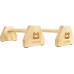 Ultra Fitness Wood Parallettes Set 18 Inch Wooden Push Up Bar for L Sits Jump Throughs Handstand Pushups and Calisthenics - B9NC51GRM