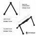 Withgear Folding Push Up Bar Portable and Lightweight Sturdy Duralumin Metal Push Up Bars and Indoor and Outdoor Parallette Bar for Men and Women - BWCGGNVUV