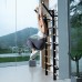 DHT Wood Stall Bar Swedish Ladder Suspension Trainer with 9 Strategic Rods for Home Gym School and Clinics - B7K7DKJY8