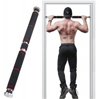 GREFIC Pull Up Bar Chin Up Bar with Comfortable Grip Foam Pullup Bar Support 33-45 Inch Doorways Size 400lbs Maximum Weight Ideal for Home Gym Fitness Exercise - B2YMUV7UE