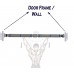 ITTA Adjustable 60~100cm 80~130cm Pull Up Bar Chin Up Bar Door Horizontal Bars Exercise Home Workout Gym Training Workout Bar Sport Fitness Equipments Upto 200KG Load Weight - BGAS0KD5R