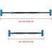 RAINYEAR Strength Training Pull Up Bar Doorway No Screw Portable Upper Body Home Gym Exercise Equipment with Non-Slip Exercise Rings Adjustable Wall Mount Chin Up Workout Bar for Adults Kids - BM863RQGS