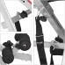 Relaxdays Inversion Table Back Trainer for Men and Women Foldable Safety Belt Gravity Exercise 130 kg 180 Degrees Black - B3Z3TOGL6