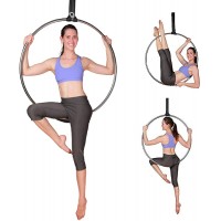 Uplift Active Aerial Hoop Lyra Single Point Stainless Steel Lightweight Strength Tested - BQWZ3JC1E