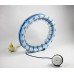 Ajoylife Hula Hoops for Adults Weight Loss 24 Sections Detachable Weighted Hula Hoops 360° Massage and Abdomen Fitness Equipment Non-Fall Auto-Spinning Ball for Kids and Women - BBGFZRH95