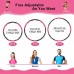 Ouyes Weighted Hoop for Exercise Fitness Exercise Hoop for Adults & Children Professional Adjustable Weight Size Soft Fitness Hoop for Weight Loss Waist Slimming - B4ATR7H53