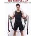 Pull Up Assistance Bands 720lb Upgraded Straps with Fabric Feet Knee Rest Pullup Resistance Bands Pull up Assist Bands Assisted Pull Up for Chin Up - B7I3XQW41
