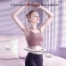 Smart Weighted Hula Infinity Hoop Hoola Fit Hoops with Counter Ball Plus Size Workout Fithoop for Adults Women Kids Beginners Weight Loss Exercise Equipment - BK3J1TEQL