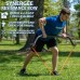 Synergee Resistance Bow. Portable Home Gym with Resistance Bands and Bar System. Collapsible Resistance Bar with Handles. Full Body Workouts for Home Travel or Outdoors. - BGHRO7OUO