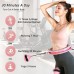 Weighted 28-24 Detachable Knots Plus Size Smart Fit Hoops for Weight Loss Adjustable Abdomen Massage Fitness Workout Equipment for Adults - BRFPITFD1