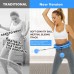 Weighted Exercise Hoop for Adults with Cordless Jump Rope 3 Pack Aerobic Sports Equipment Non-Fall Easy to Spin Adjustable Size Women Abdomen Fitness Home Outdoor Workout - BJNAHMCKU