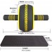 Ab Roller Wheel for Abs Workout Exercise Wheel for Abdominal and Core Strength Training Ab Workout Equipment for Home Gym Fitness with Thick Knee Pad - BT24CDIXY