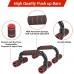 Ab Workout Equipment Kit Abs Wheel Roller With Push Up Bars Resistance Bands Jump Rope Knee Pad Exercise ABS Small Perfect Home Gym Fitness for Men Women Cruiser Rhino - BW8KUY6NC