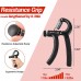 Ab Workout Equipment Kit Abs Wheel Roller With Push Up Bars Resistance Bands Jump Rope Knee Pad Exercise ABS Small Perfect Home Gym Fitness for Men Women Cruiser Rhino - BW8KUY6NC