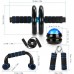 Aeike 5-in-1 AB Wheel Roller Kit with Push-Up Bar Jump Rope Hand Gripper and Knee Pad for Gym Home Workout - BATY2ZLNH