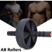 HJKL Ab Rollers Wheel,Sturdy Ab Workout Equipment for Core Workout,Abdominal Wheels Abdominal Trainer,Abs Arm Strength Exercise Trainer Roller Fitness Equipment - B3OFFZFZX