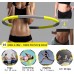 Thicken Foam Weighted Exercise Fitness Hoop 2-3 lb Weighted Hoop for Exercise,Weight Loss Hoop for Adult Fitness Hoop for Adult ,Exercise Hoop for Women,8 Detachable Section Workout HoopYellow - BT9R028W0