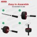 Vinsguir Ultra-Wide Ab Roller Wheel Abs Workout Equipment for Abdominal & Core Strength Training Exercise Wheels for Home Gym Fitness Ab Machine with Knee Pad Accessories - B8YRL0WWJ