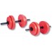 Componable weight plates 17 kg with dumbbell bar and barbell bar included - B49YTSVEK