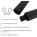 ENLAYER Resistance Band Bar 41Inch Workout Bar for Home Gym Resistance Training Accessories Bar Portable Detachable Pilates Bar for Full Body Workout with 2 Carabineer Clips Black - B9I8JGEJH