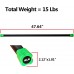 Everyday Essentials Total Body Workout Weighted Bar Weighted Workout Bar Weighted Exercise Bar - B0OUVEFV7