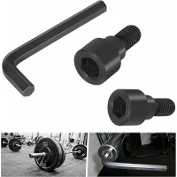 Replacement Hex Bolts & 12mm Hex Allen L-Wrench Tool Perfect for Olympic Bars Curl Bars Tricep Bars Dumbbell Bars - BFHDYBPHJ