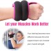 GEZICHTA Wrist Weights Adjustable Wrist Weights with Thumb Hole Wrist Weight Straps for Running Weightlifting Training Pink,Size:2pcs - BYOKCT7K5