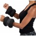Mind Reader Ergonomic Wrist Weights Strength Training Resistance Set for Arms Pilates Aerobics Home Fitness Physical Therapy 4 lb 1.81 kg Black - BDPTUK1E8